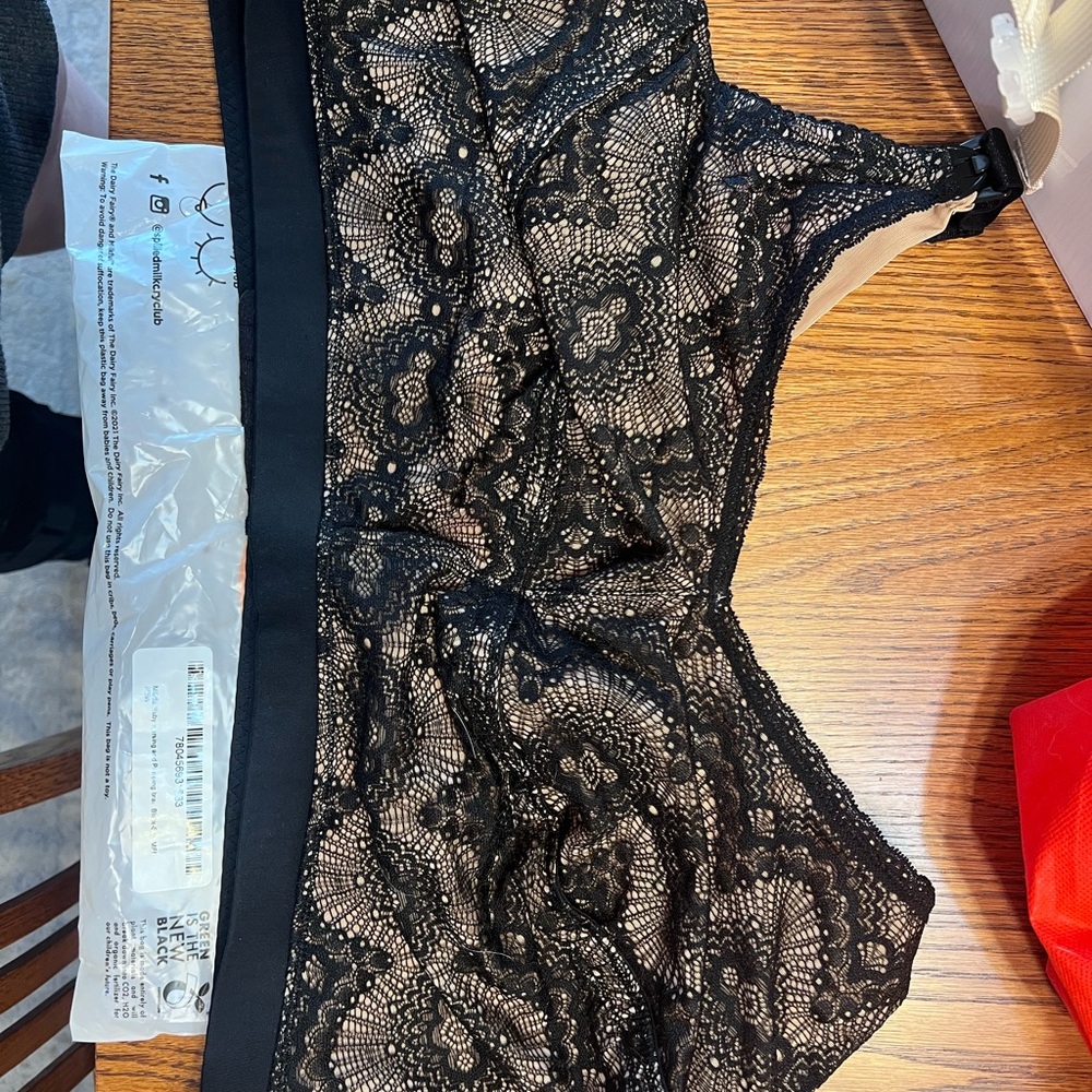 Sophisticated Black Lace Bralette